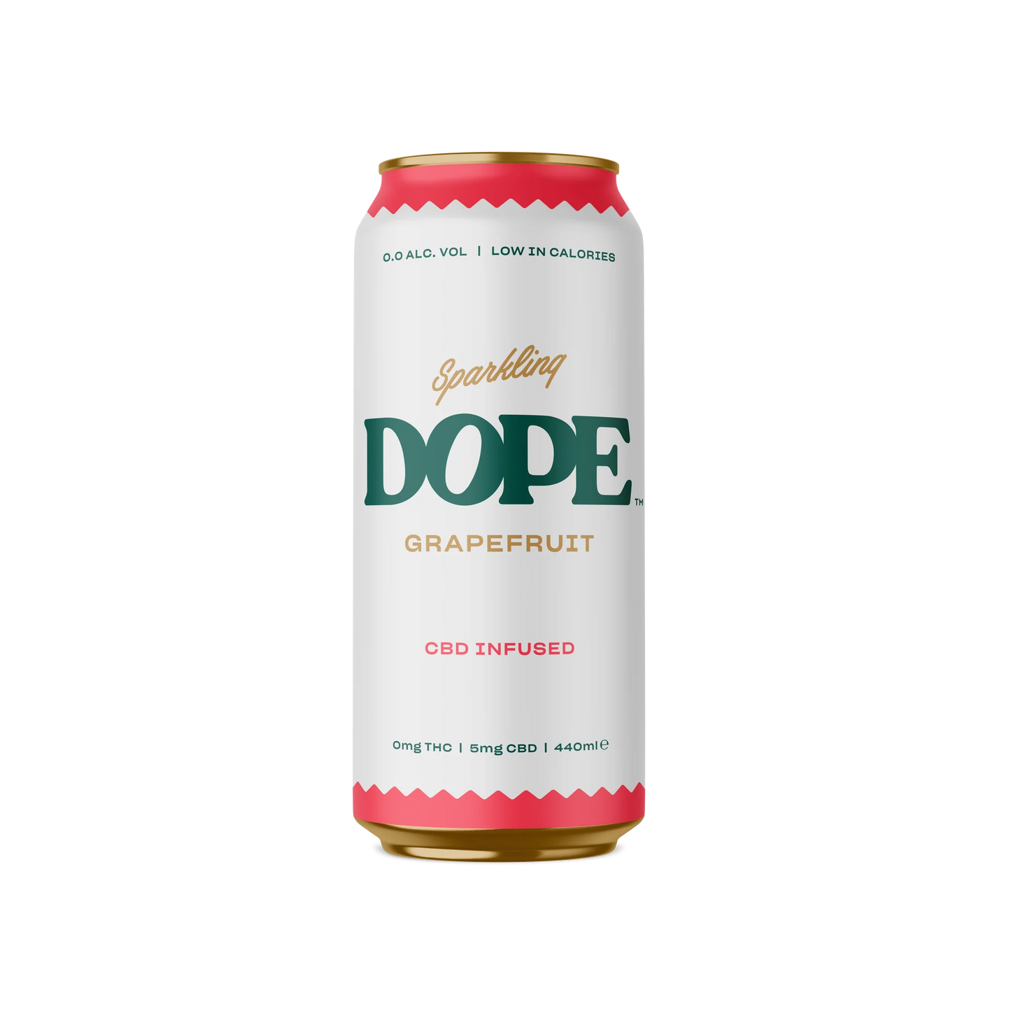 Dope - D9 / CBD Sparkling Drink - Grapefruit - 16oz