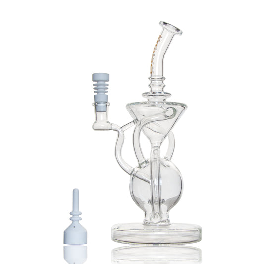 WP - 16" Infinity Loop Recycler - Light Blue [ BTG040 ] +