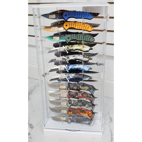 Jaguar Tactical (2-Sided) 24ct Knives Display