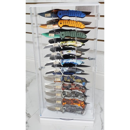 Jaguar Tactical (2-Sided) 24ct Knives Display