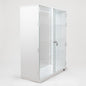 Acrylic 4 Tier Counter LED w/ Doors Display