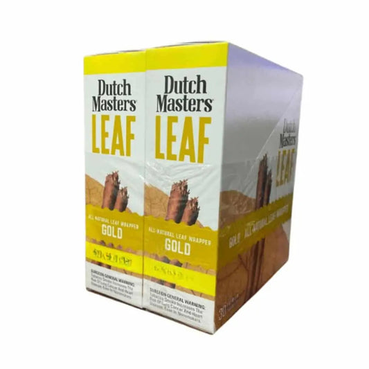 Dutch - Leaf Wraps - Gold (No Price) - 2pk - 30ct [ 2269A ]
