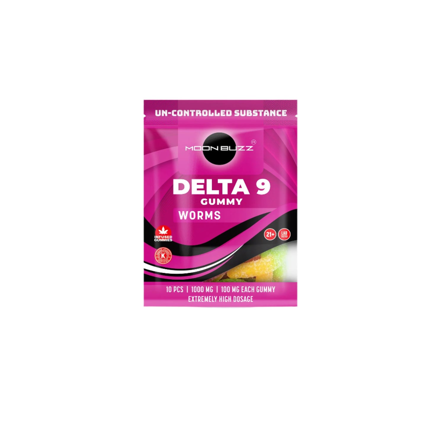 Moonbuzz 1000mg Delta 9 Gummies