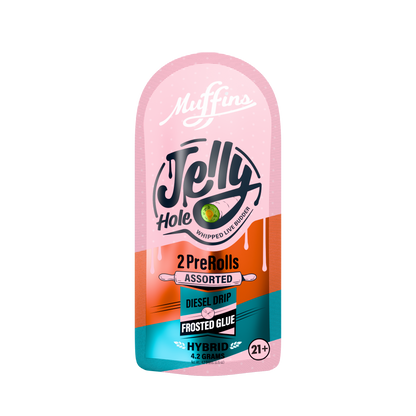 Muffins - 4.20G Jelly Hole THC-A Pre-Rolls - 2pk - 5ct