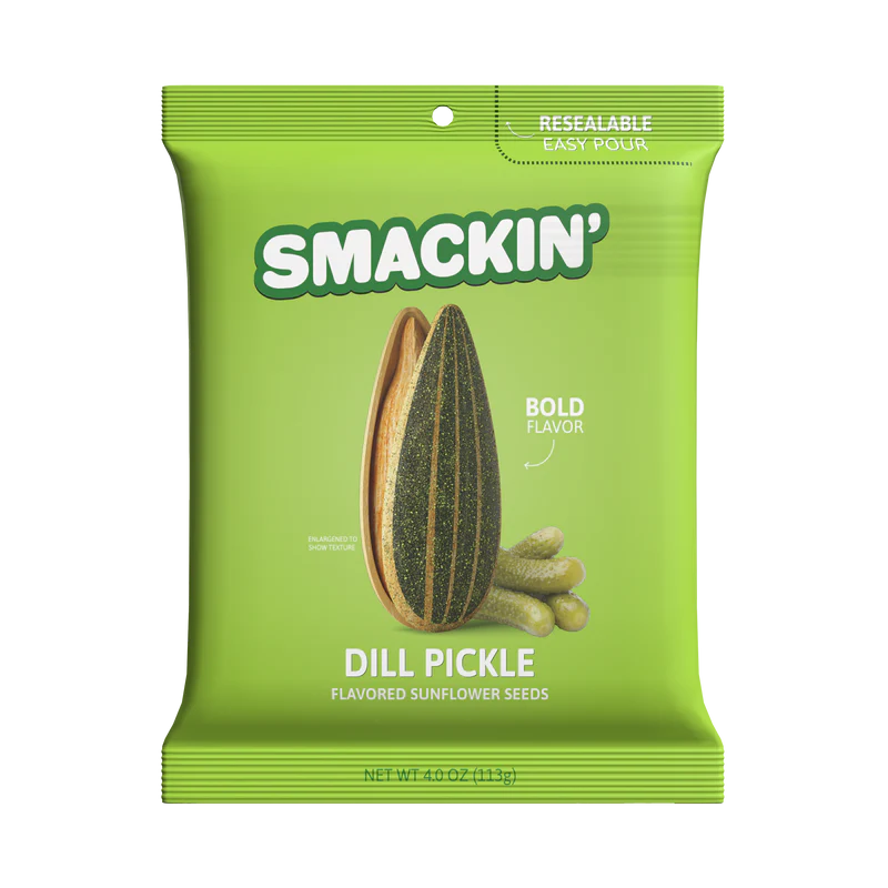 Smackin' Sunflower Seeds - 4oz Bag - 12ct