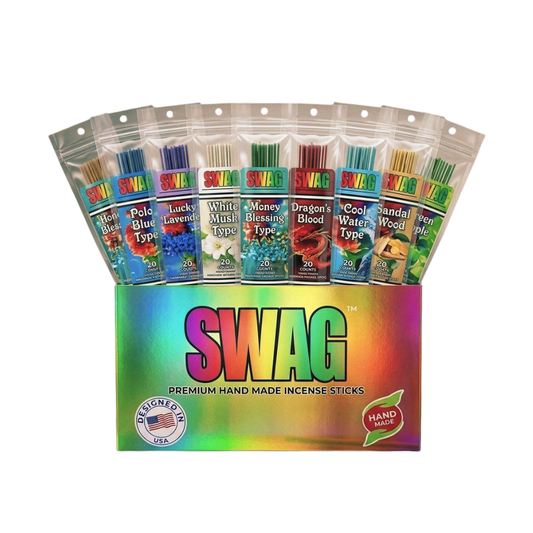 Swag - Assorted 11" Incense Display - 72ct