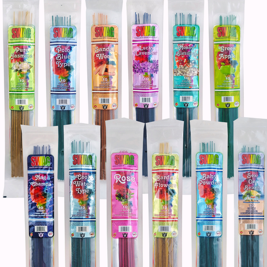 Swag - Assorted 11" Incense Display - 72ct