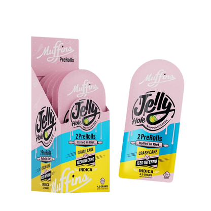 Muffins - 2.1 Jelly Hole THC-A Pre-Rolls - 2pk - 10ct
