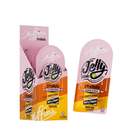 Muffins - 2.1 Jelly Hole THC-A Pre-Rolls - 2pk - 10ct