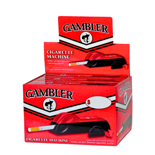 Gambler - King Size Cigarette Handheld Injector Machine - 6ct
