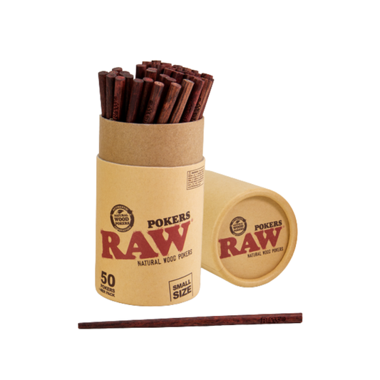 Raw - Wooden Poker - Small - 50ct