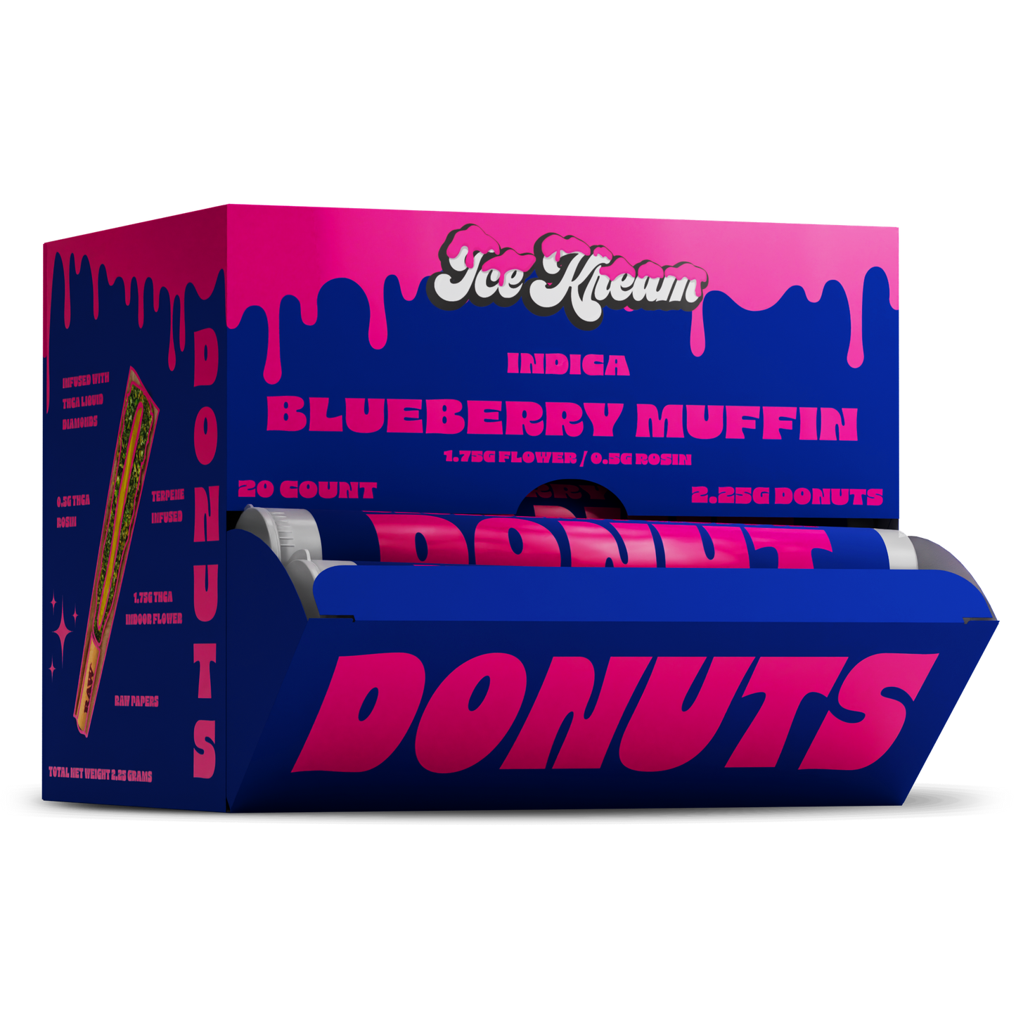 Ice Kream - 2.25g Pre-Roll Donuts -  20ct