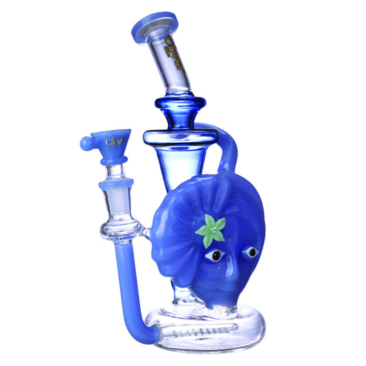 Clover Glass - WP - 9" Artistic Face - Asst