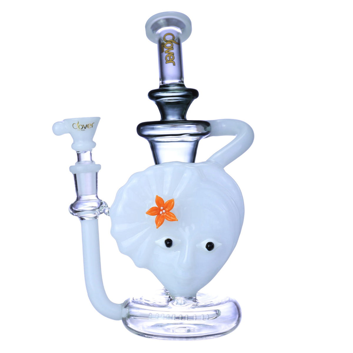 Clover Glass - WP - 9" Artistic Face - Asst