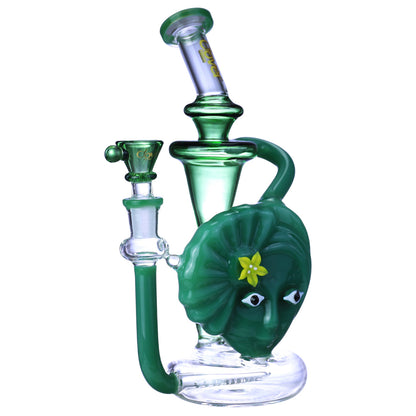 Clover Glass - WP - 9" Artistic Face - Asst