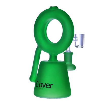 Clover Glass - WP - 8" Orb Perc Donut - Asst