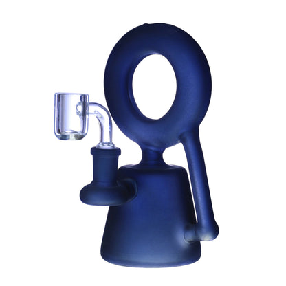 Clover Glass - WP - 8" Orb Perc Donut - Asst
