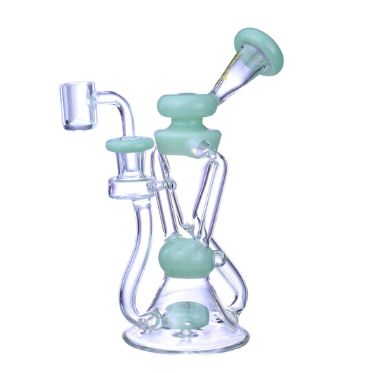 Clover Glass - WP - 9" Recycler w/ Banger - Asst