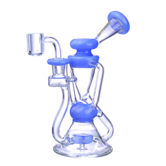 Clover Glass - WP - 9" Recycler w/ Banger - Asst