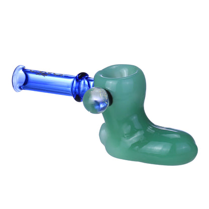 Clover Glass - Color Boot Sherlock Hand Pipes - 6ct