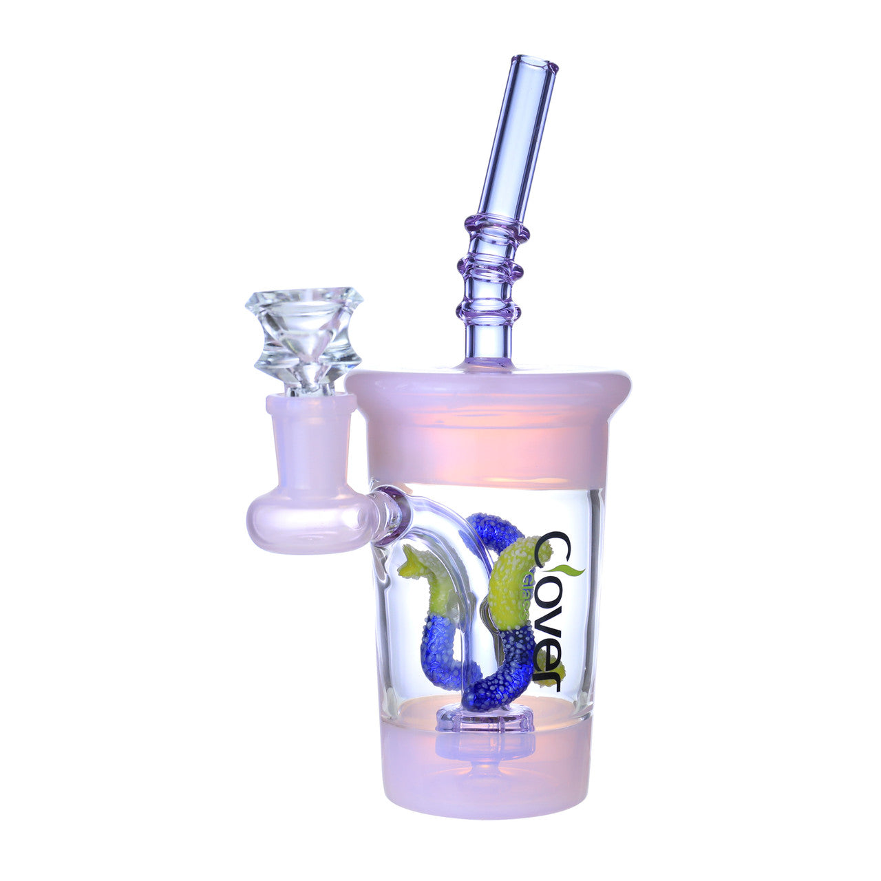 Clover Glass - WP - 7.5" Gummy Worm - Asst