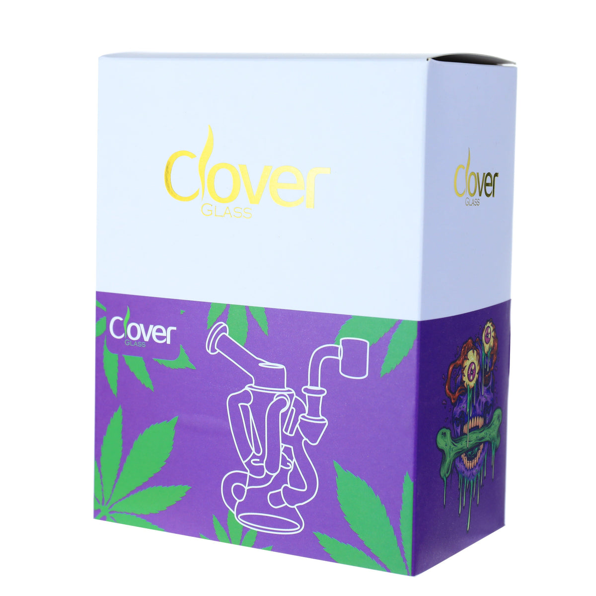 Clover - WP - 6" Two Tone 4-Arm Floating Recycler - Asst