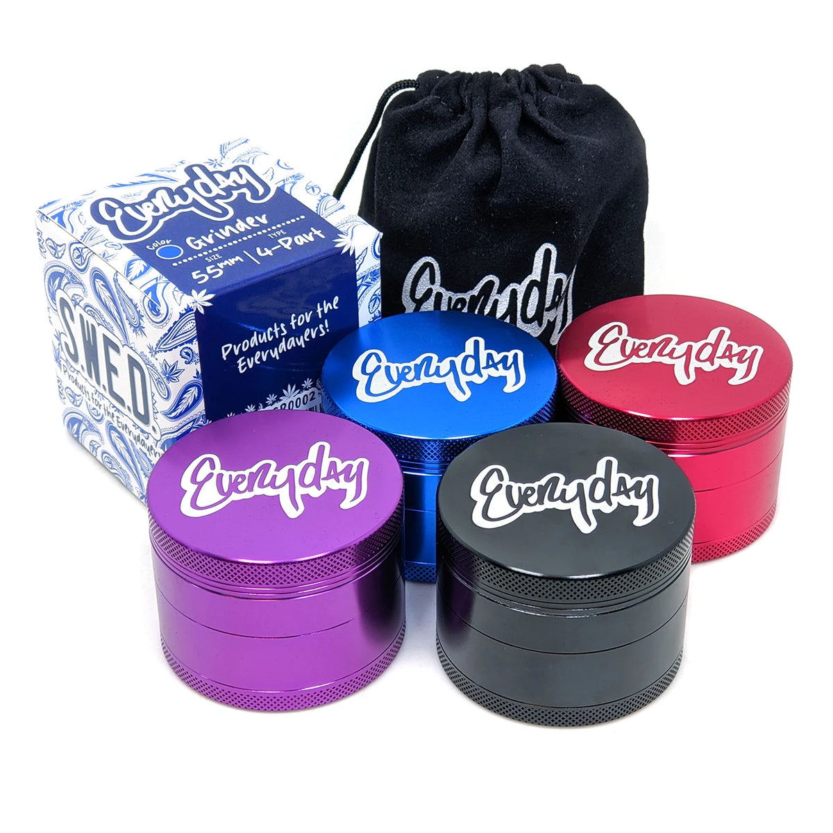 Everyday Grinder - 55mm - 4pc