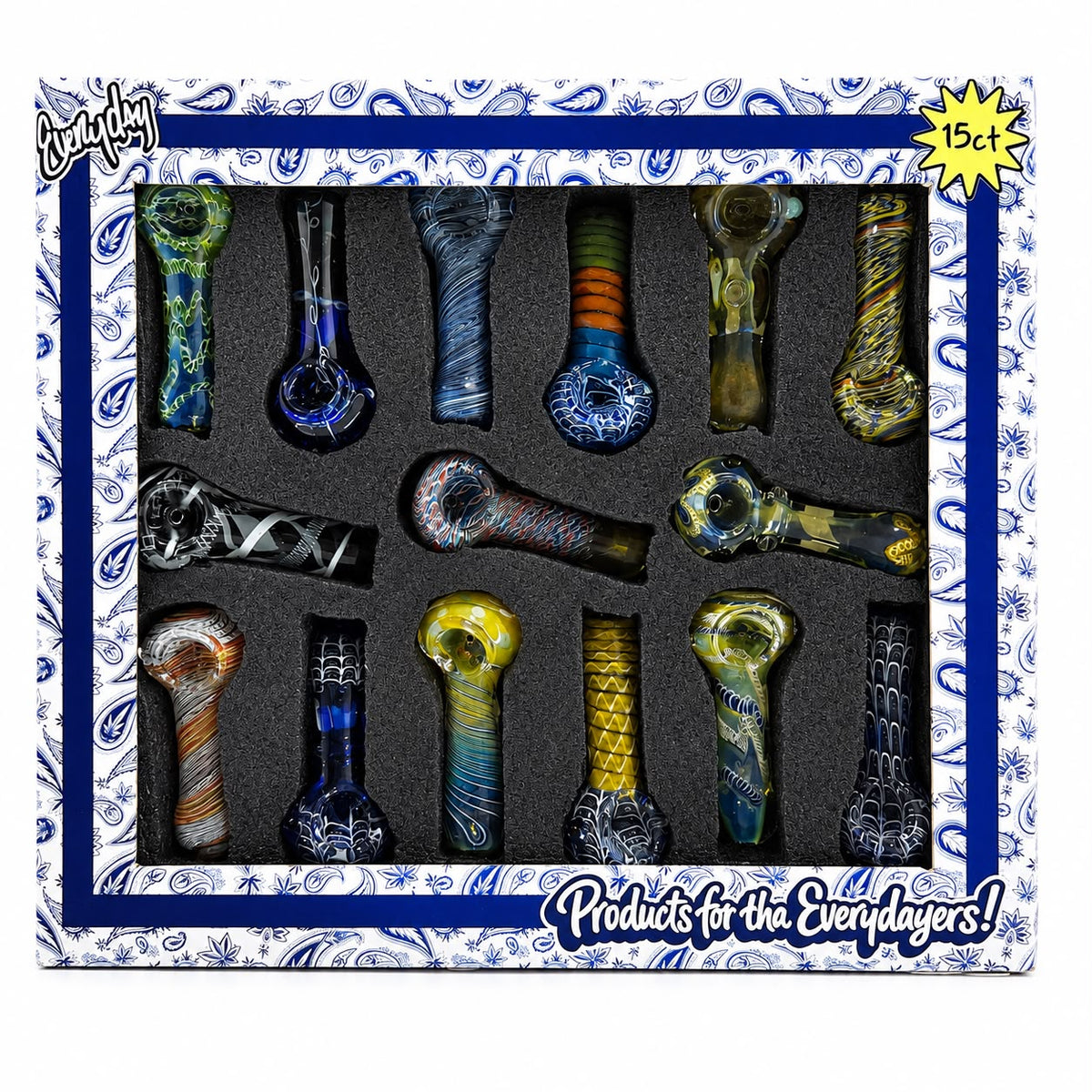 Everyday - HP - 15ct - 3.5" Vibrant Swirl