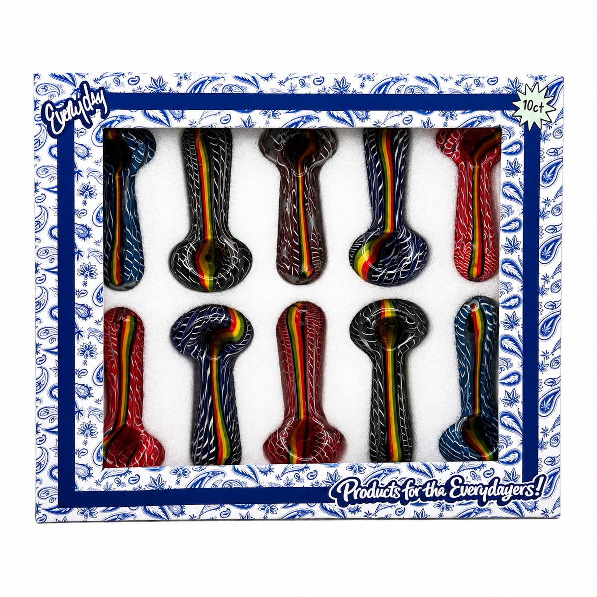 Everyday - HP - 10ct - 4" Premium Rasta Art