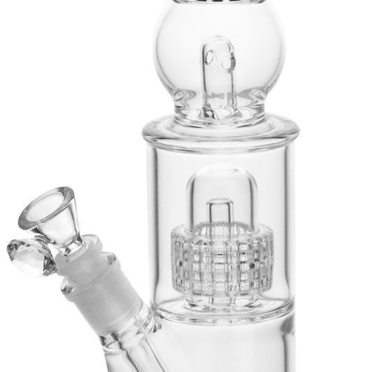 HPG Crystal Series - WP - 16" Ball Ice Catcher Double Matrix