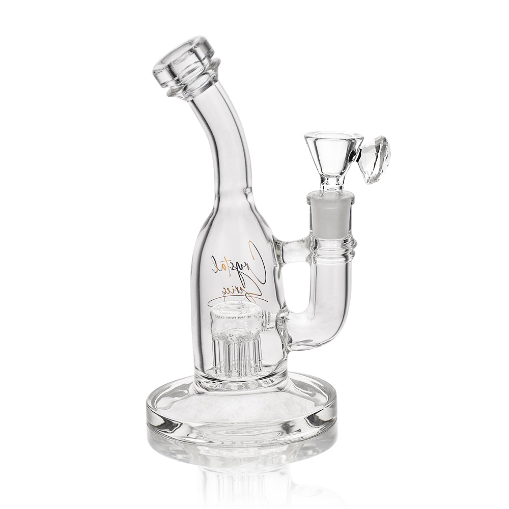 HPG Crystal Series - WP - 8" Mini Bottle w/ Reinforced Tree Perc
