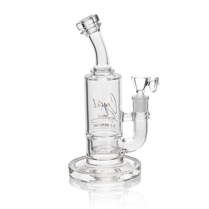 HPG Crystal Series - WP - 9.5" Slit Bucket Perc Straight