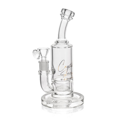 HPG Crystal Series - WP - 9.5" Slit Bucket Perc Straight
