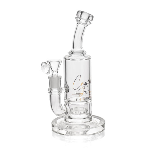 HPG Crystal Series - WP - 9.5" Slit Bucket Perc Straight