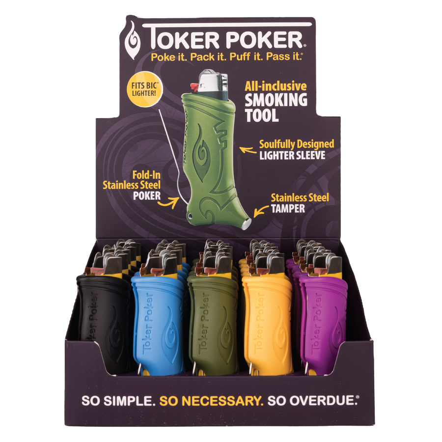 Toker Poker Display - 25ct