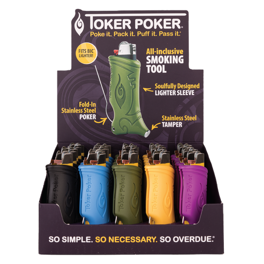 Toker Poker Display - 25ct