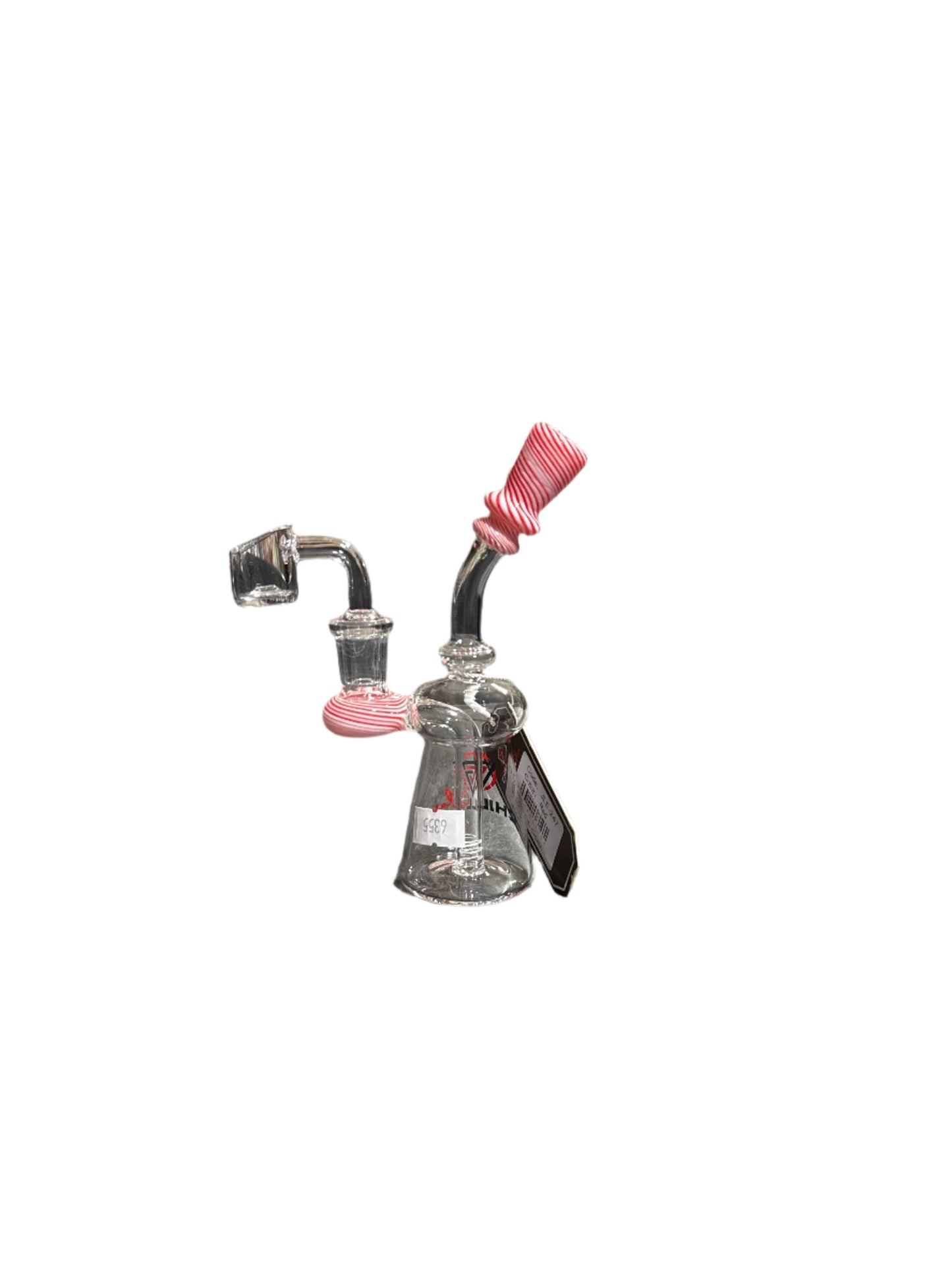 Chill Glass Banger Hanger - Red 6.3" [JLE-247]