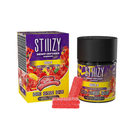 Stiiizy 1500mg Delta 8 Gummies 10 pack (15pc/unit)