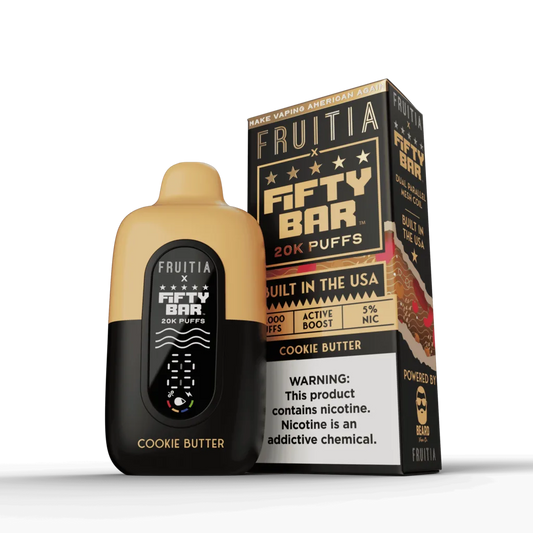 Fifty Bar x Fruitia 20k - 18ml - 5ct +