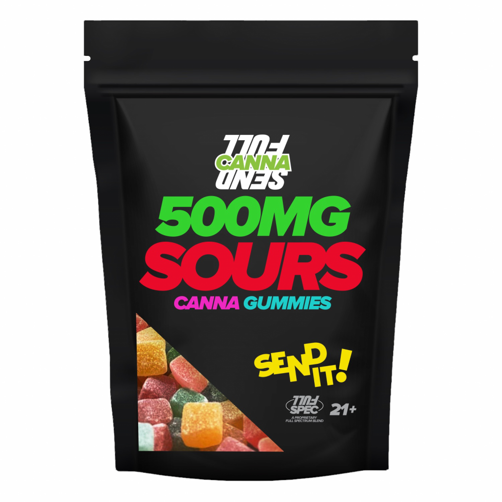 FULLSEND GUMMIES 5PK 500MG - Assorted Flavors