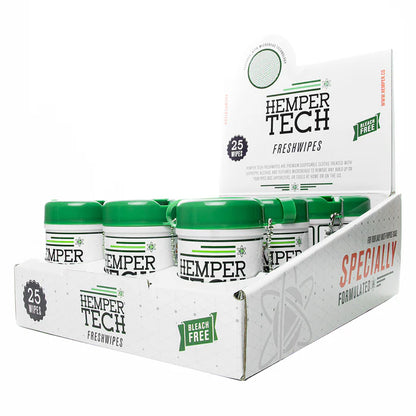 Hemper Tech Wipes (25pk) 12ct Display