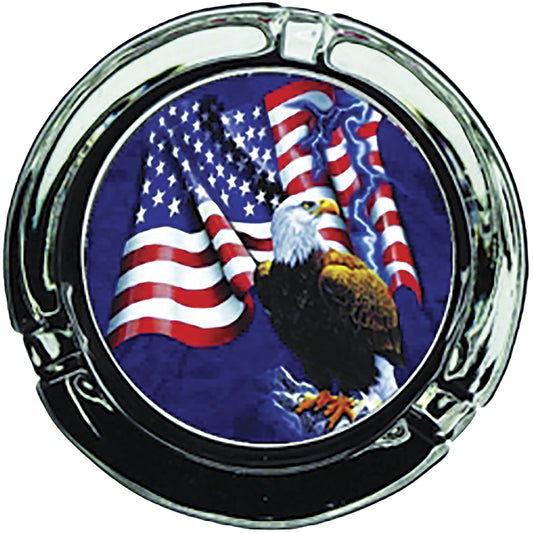 Fujima - Ashtray - Plain Ealge Flag Design - 6ct [ GA35 ]