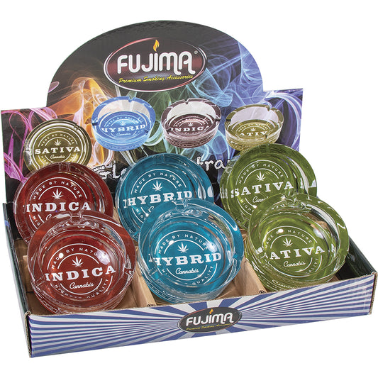 Fujima - Ashtrays - Indica / Sativa / Hybrid - 6ct [ GA38 ] +