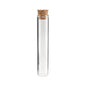 Loud Lock Clear Glass Tubes w/ Cork Cap - 500ct
