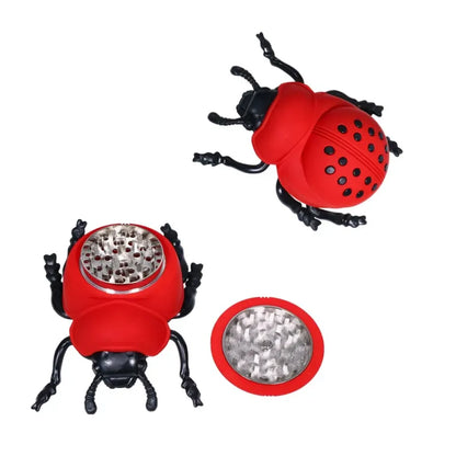 Grinders - 3pc 45mm Ladybug Design - 6ct [ #9 ]