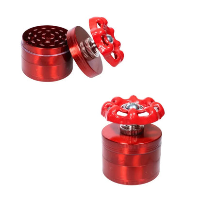 Grinders - 4pc 45mm Faucet Knob Design - 6ct [ #23 ]