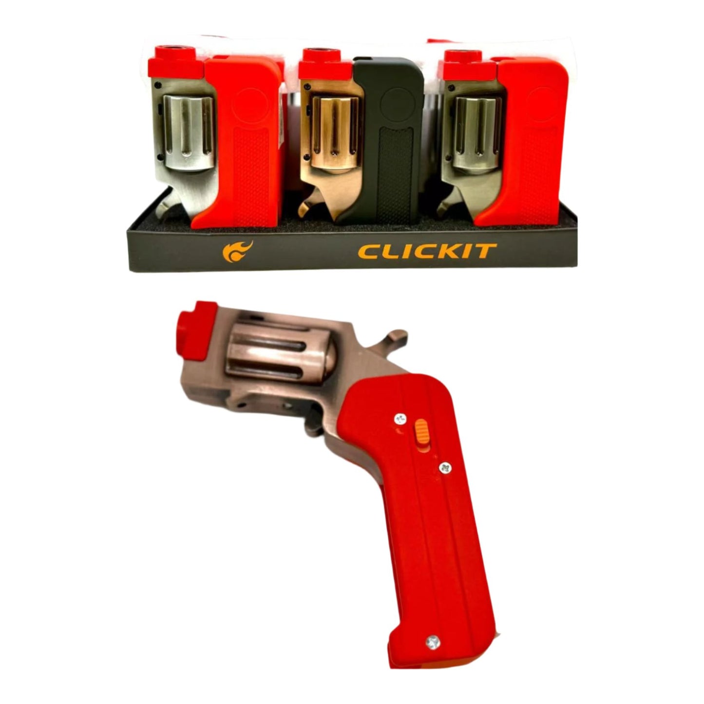 Clickit - Lighter - Switch Gun - 12ct [ GT-040 ] +
