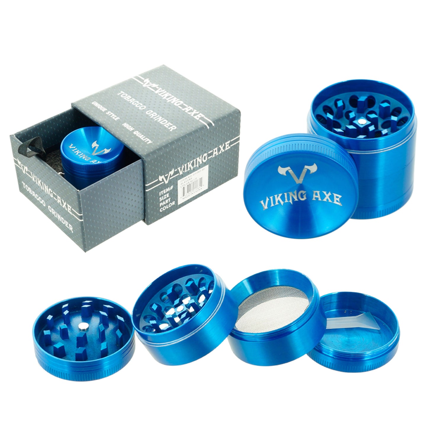 Viking Axe Grinder - (4pc) Sunken Shape - 50mm