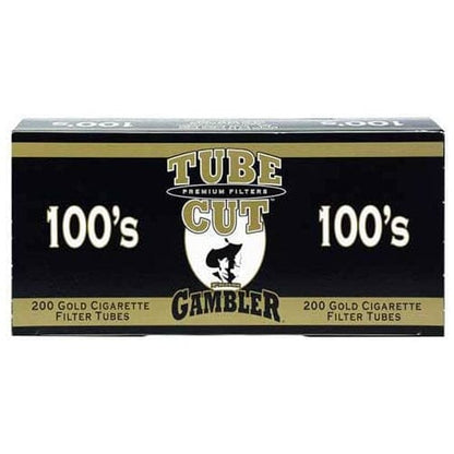 Gambler Cig Tubes - 100mm Tube Cut - 200pk - 5ct