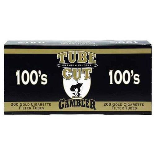Gambler Cig Tubes - 100mm Tube Cut - 200pk - 5ct